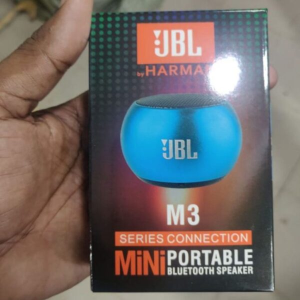 JBL M3 Mini Wireless Bluetooth Speaker Metal Body - Image 4