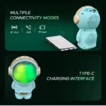 X808 Wireless Stereo Astronaut Loud Portable Speaker - Image 5