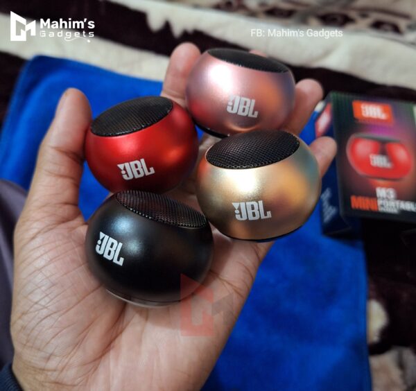 JBL M3 Mini Wireless Bluetooth Speaker Metal Body - Image 2